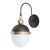 Brass Regina Andrew Otis Sconce in Blackened Brass and Natural Brass For Sale - Image 8 of 8
