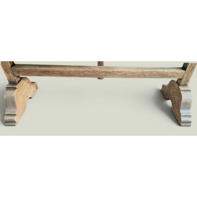 Late 19th Century Folding Dumbwaiter in Oak For Sale - Image 11 of 18