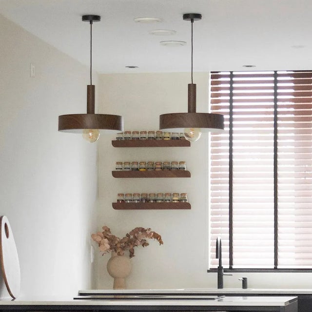 Early 21st Century Large Cielo Wall Shelf in Walnut by Woodendot For Sale - Image 5 of 6