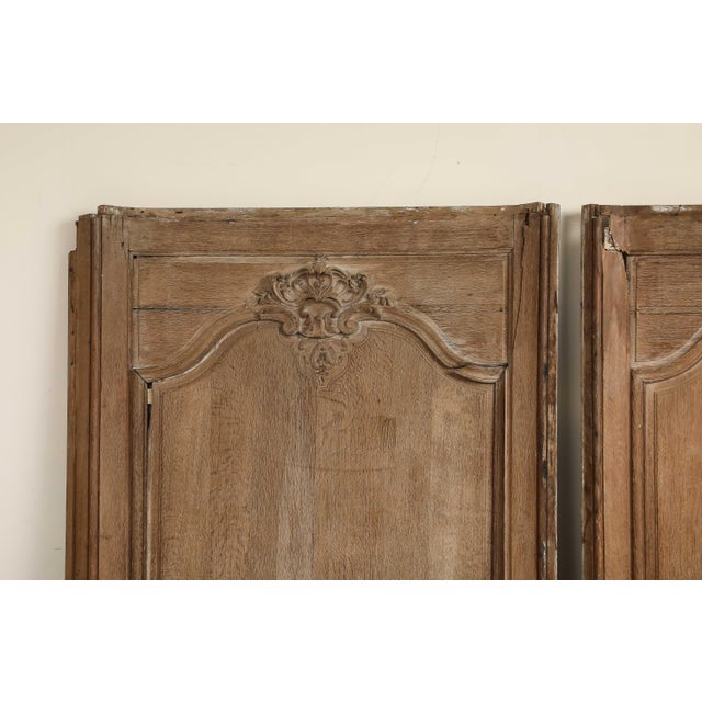 Late 19th Century Pair of 19th Century Antique French Carved Oak Panels, C. 1880 For Sale - Image 5 of 13