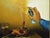 Fazly (Fazoil Ataullakhanov) "Creative Spray" Original Oil on Canvas Hand Signed For Sale - Image 4 of 11