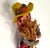 Vintage Hand-Crafted 1950s Mascotes De Maria Helena Felt Folk Doll Trio For Sale - Image 13 of 16