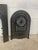 Art Nouveau Late 19th Century French Quarter Cast Iron Fireplace Surround & Summer Cover 27" X 23" For Sale - Image 3 of 7
