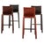 410 Cab Stools in Leather, Mid-Century Modern from Mario Bellini, Set of 4 For Sale - Image 9 of 9