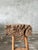 Small Organic Blond Asian Teak Quadripod Bench, Sepuluh For Sale - Image 17 of 18