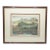 Aquatint Lithograph William Payne Homestead Monongahela River Near Pittsburgh For Sale