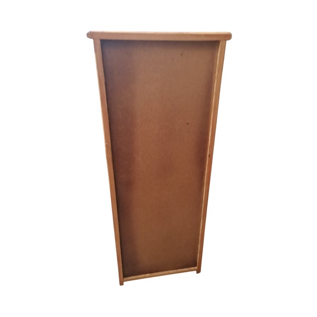 Goldenrod Chest of Drawers in Cane with Bamboo and Wicker, 1970s For Sale - Image 8 of 11