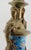 Longwy Antique 19th Century French Longwy Enameled Lamp Base With Ormolu Mounts For Sale - Image 4 of 11
