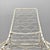 Mid-Century Italian Modern White Iron Garden Deck-Chair or Chaise Longue, 1960s For Sale - Image 9 of 18