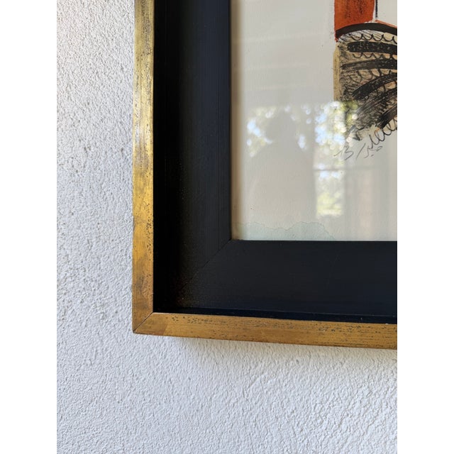 Suso Céri, Saint Paul, 1960s, Paper, Framed For Sale - Image 10 of 18