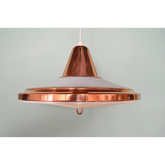 Copper Scandinavian Copper Lamp, 1960s For Sale - Image 8 of 8