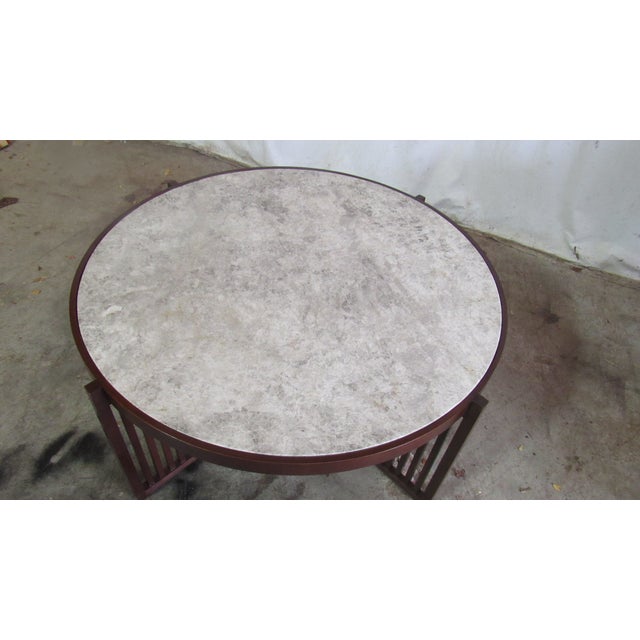 Mission 1980s Amazing Cherry Stickley Coffee Table Park Slope Rare Cocktail Table For Sale - Image 3 of 12