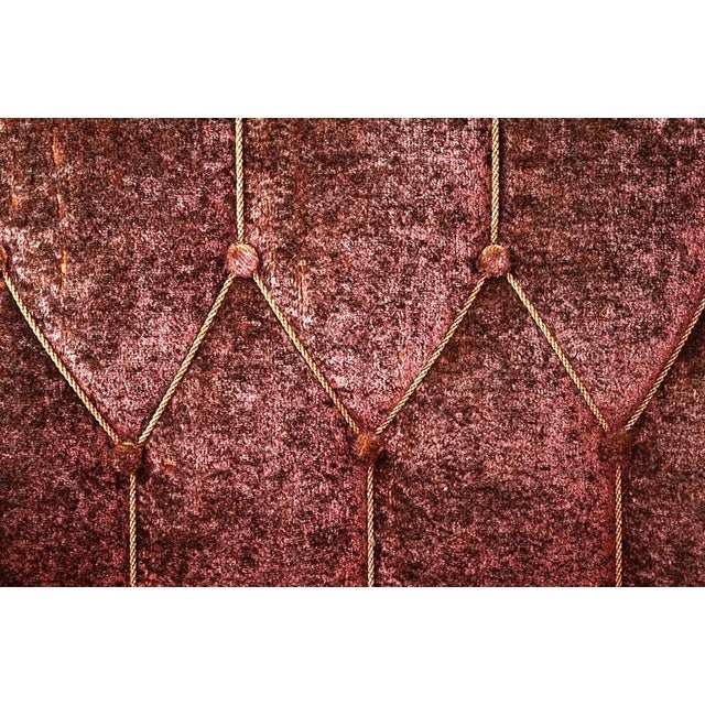 Wine 1940s Pair Art Deco / Traditional Swedish Lounge Chairs For Sale - Image 8 of 12