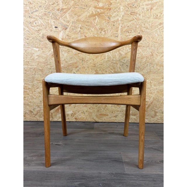 Erik Kirkegaard Vintage Oak Dining Chair by Erik Kirkegaard, 1960s For Sale - Image 4 of 18