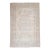 1970s Vintage Persian Handmade Wool Cotton Light Beige Area Rug For Sale