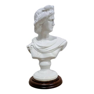 Italian Casa Cameri Marcialla Red Wine Lady Bust Decanter – Fort Worth Import For Sale