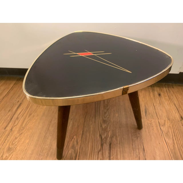 1950s Kidney-Shaped Flower Table or Plant Stand, 1950s For Sale - Image 5 of 10