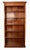 This is a beautiful vintage pair of open bookcases in the Sheraton style with adjustable shelves style dating from the...