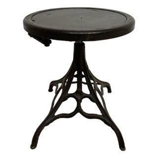 Antique Adjustable Watchmaker’s Stool For Sale