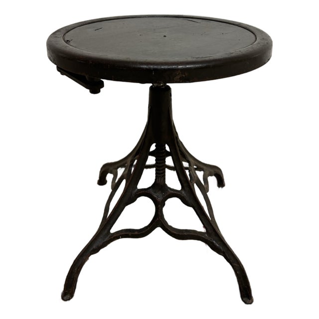Antique Adjustable Watchmaker’s Stool For Sale