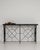 Metal Wrought Iron Console Table With Blue Stone Top For Sale - Image 7 of 9