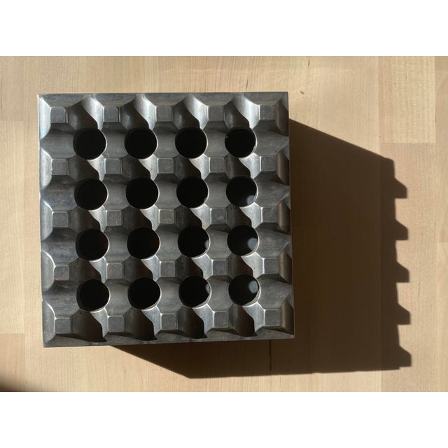 Silver Ultima 15 Beck & Jung By Holger Bäckström & Bo Ljungberg)Ashtray Manufactured by Pascha B For Sale - Image 8 of 10