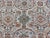 Cream Antique Sultanabad-Mahal Rug in Ivory, Terracotta, Light Blue, Charcoal For Sale - Image 8 of 12