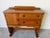 1940s 1940s Art Deco Solid Oak Cabinet Chest on Pedestal Base For Sale - Image 5 of 12