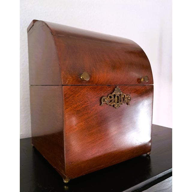 19th Century Antique Biedermeier Dutch Liqueur Cabinet, 1800s For Sale - Image 5 of 18