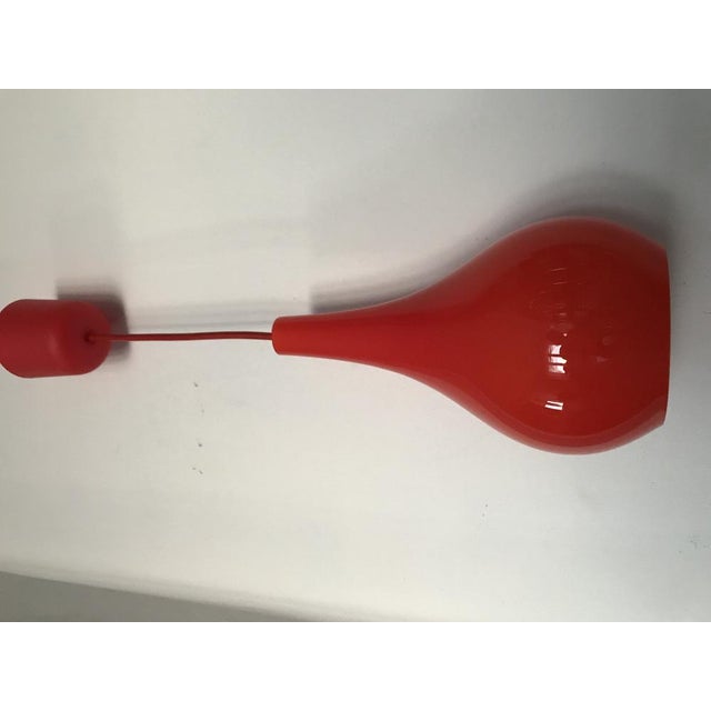 Glass Vintage Glass Ceiling Lamp, 1970s For Sale - Image 7 of 18