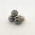 Gemstone Bochic “Orient” Vintage South Sea Pearl & Fancy Sapphires Ring Set 18K Gold & Si For Sale - Image 7 of 9