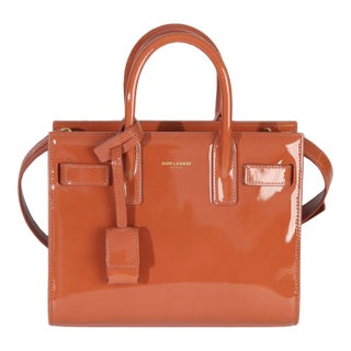Mild Rose Patent Nano Sac de Jour For Sale