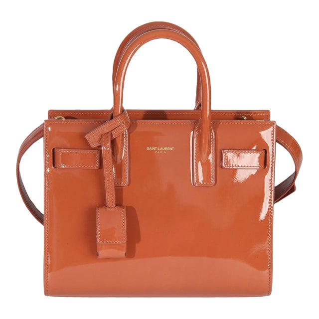 Mild Rose Patent Nano Sac de Jour For Sale