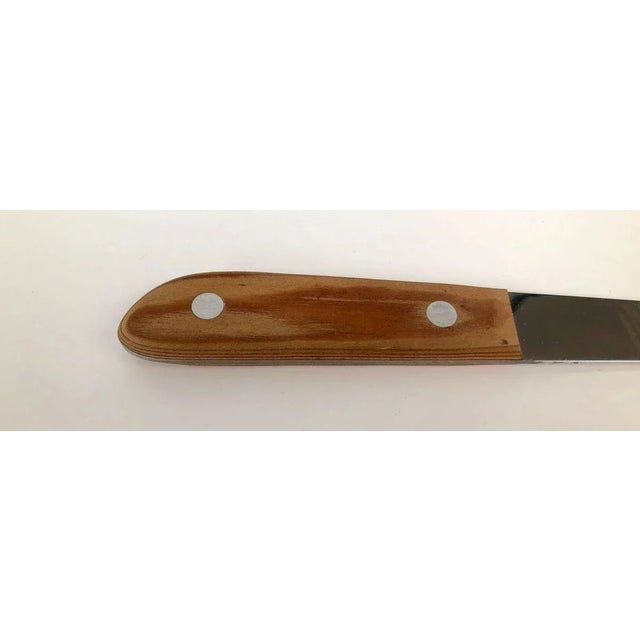 Mid-Century Carving Knife and Fork from Amboss, Austria, 1960s, Set of 2 For Sale - Image 6 of 7