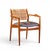 Arne Vodder for Sibast Model 51 Mid Century Danish Teak and Cane Dining Chairs - Set of 6 For Sale - Image 10 of 17