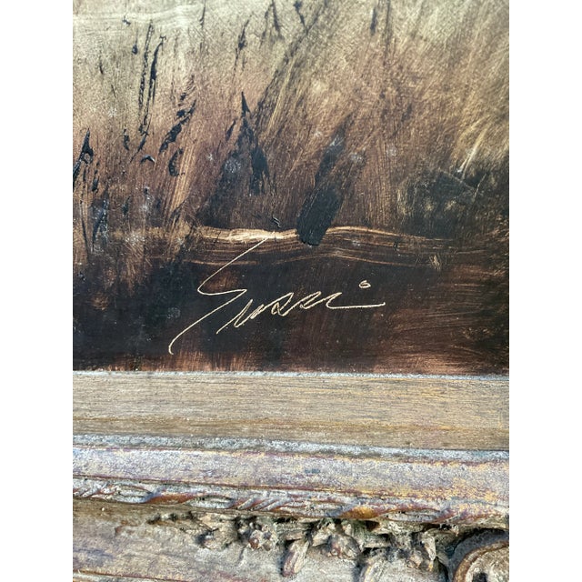 American artist Alfred Sussi (1931-2013). Available here is what some have referred to as “Oil Painting “ making one think...