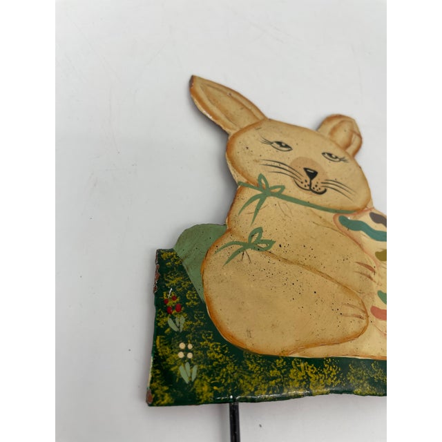 American Whimsical Easter Rabbit Wall Hooks For Sale - Image 3 of 5