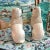 20th Century Staffordshire Confetti Dog Figurines - a Pair For Sale - Image 9 of 13