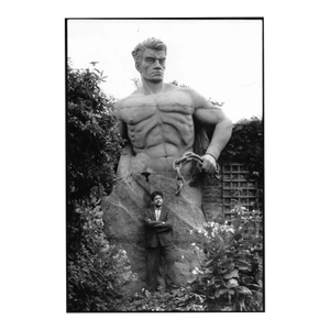 1989 Theater Designer David Fielding and Male Nude Set Piece