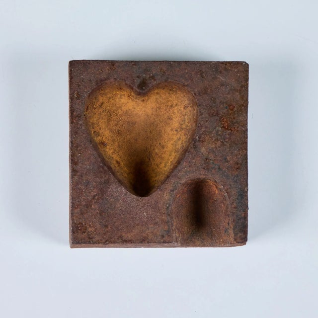 Cast Iron Heart Ashtray For Sale In Los Angeles - Image 6 of 12