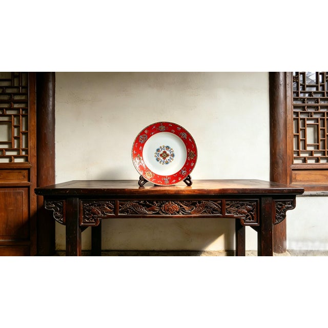 W-20.5cm,H-4cm Experience the beauty and elegance of Chinese history with our Chinese Vintage Porcelain Handcrafted with...