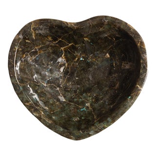 Labradorite Heart Bowl For Sale