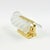 Metal Scandinavian Leaf-Shaped Glass and Brass Wall Light by Carl Fagerlund for Orrefors, Sweden, 1960s For Sale - Image 7 of 10