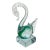 Small Murano Glass Swan Figurine For Sale