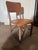 Rustic Mid 20th Century Irwin School Chair For Sale - Image 3 of 11