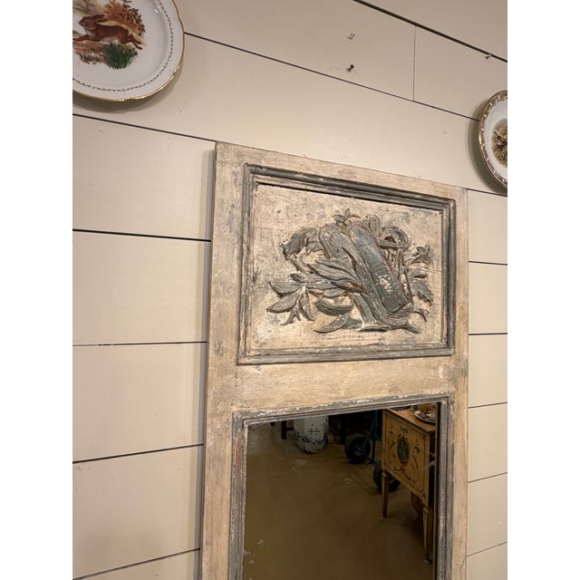 Pair of Vintage Trumeau Mirrors For Sale - Image 13 of 13