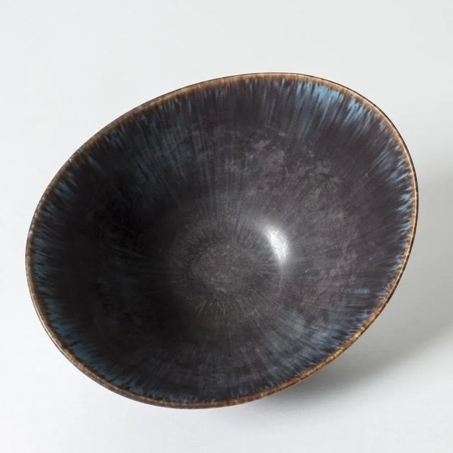 Rörstrand Stoneware Bowl by Gunnar Nylund for Rörstrand, 1950s For Sale - Image 4 of 8