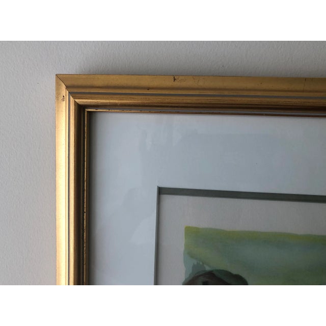 1980s 1980s Alexandre Minguet Numbered Serigraph of St. Martin, Framed For Sale - Image 5 of 8