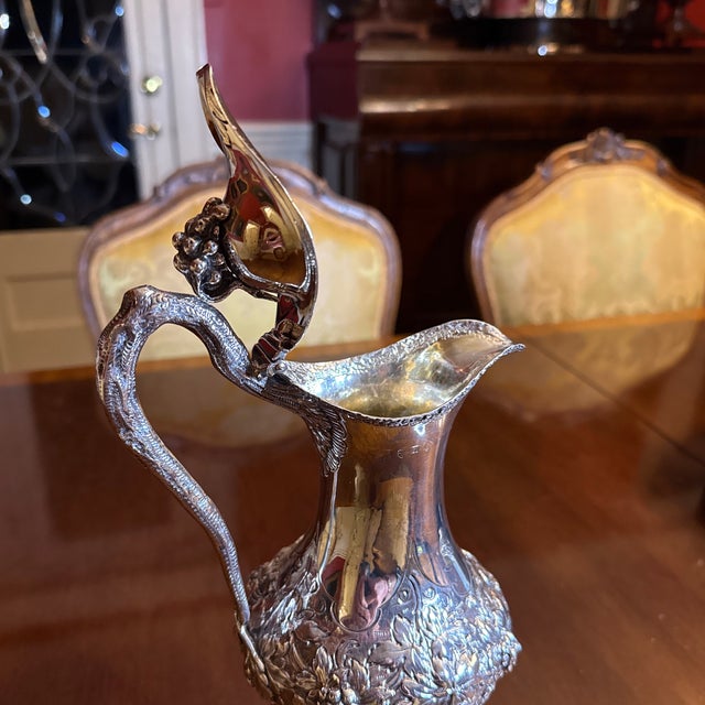 Late 18th Century 1788 - London - Sterling Silver Claret Jug For Sale - Image 5 of 8