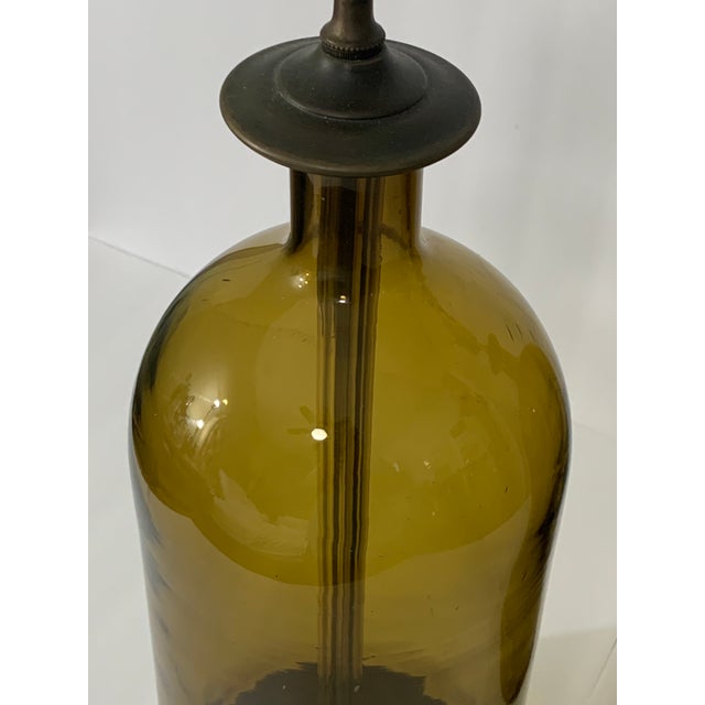 Vintage Hand Blown Glass Lamps a Pair Chairish